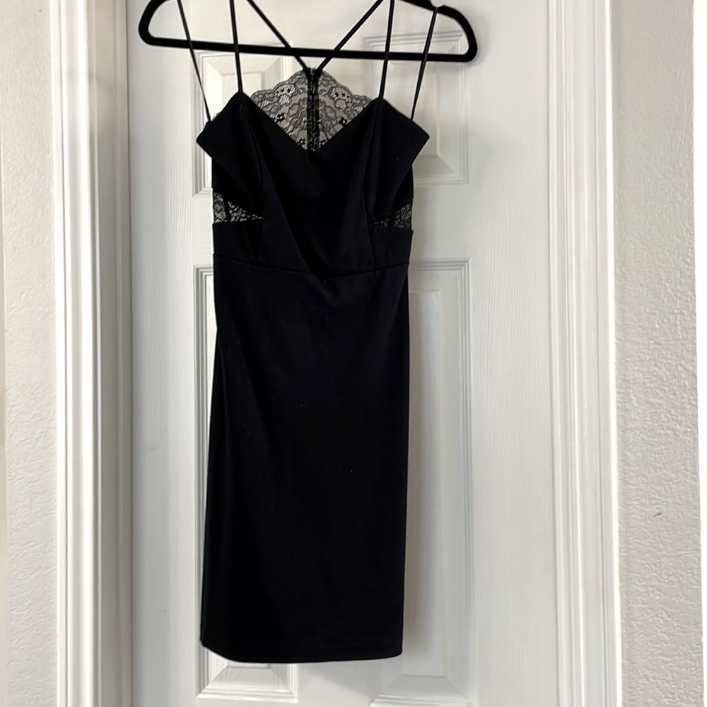 Lace, Tback Cocktail Dress